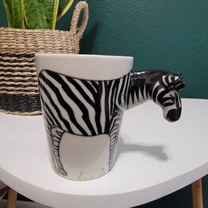Homee 3D Zebra Mug